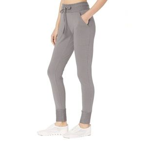 NWT FP Movement Sunny Skinny Sweat Joggers in Gray SZ Large Free People
